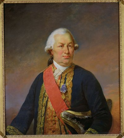 Francois-Joseph-Paul, Count of Grasse, 1842 by Jean Baptiste Mauzaisse